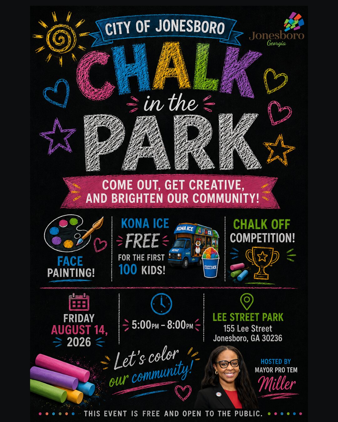 CHALK IN THE PARK